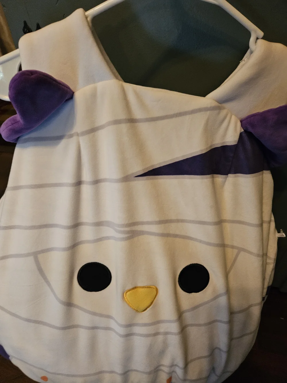 Squishmallow Kids Mummy Owl Holly Costume - Halloween 4-6